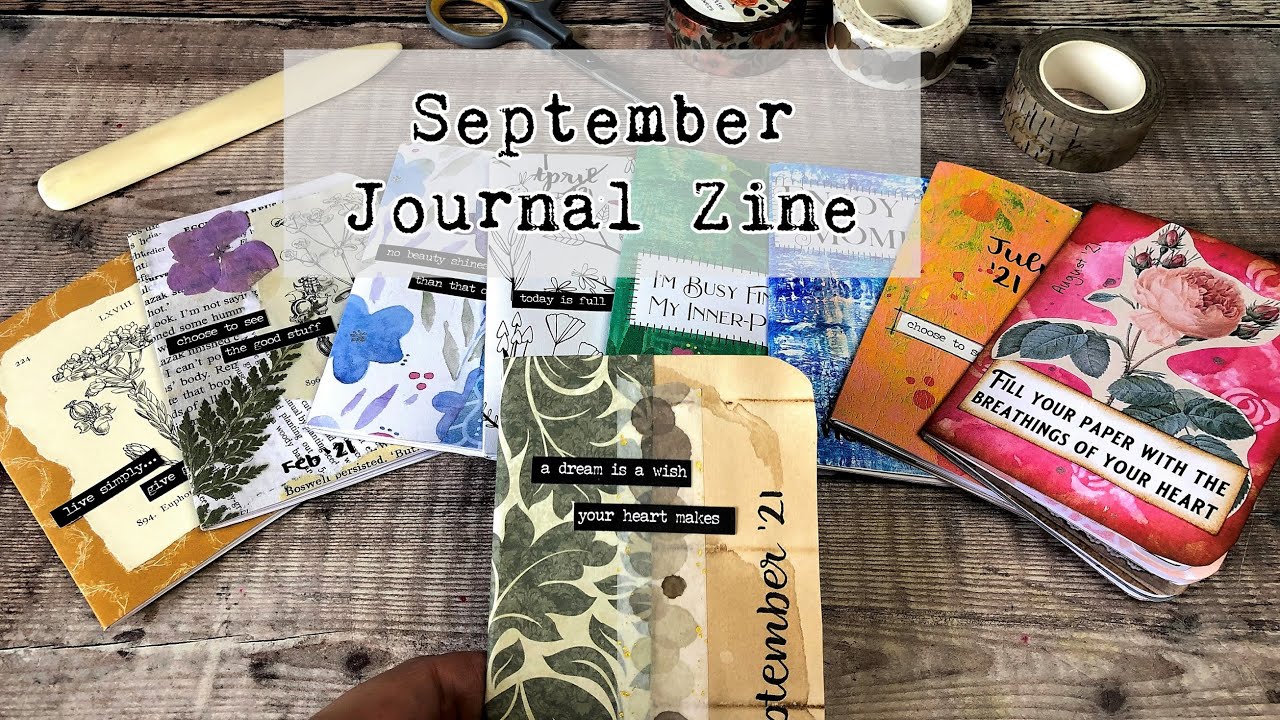 September Journal Zine | Tutorial | Journal With Me