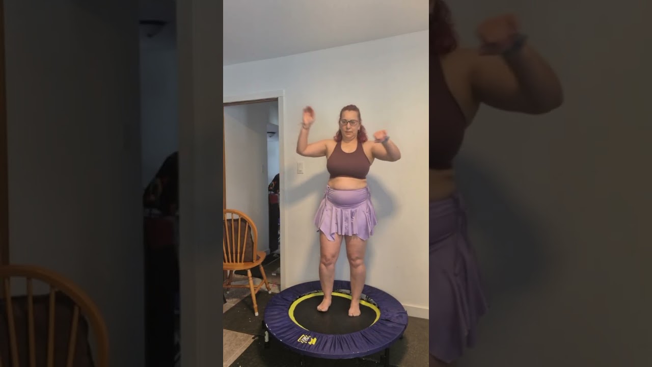 HIIT Rebounder workout. 