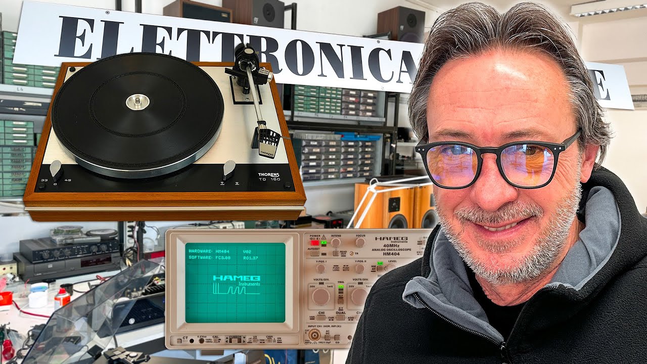 Nel laboratorio di un riparatore HI-FI