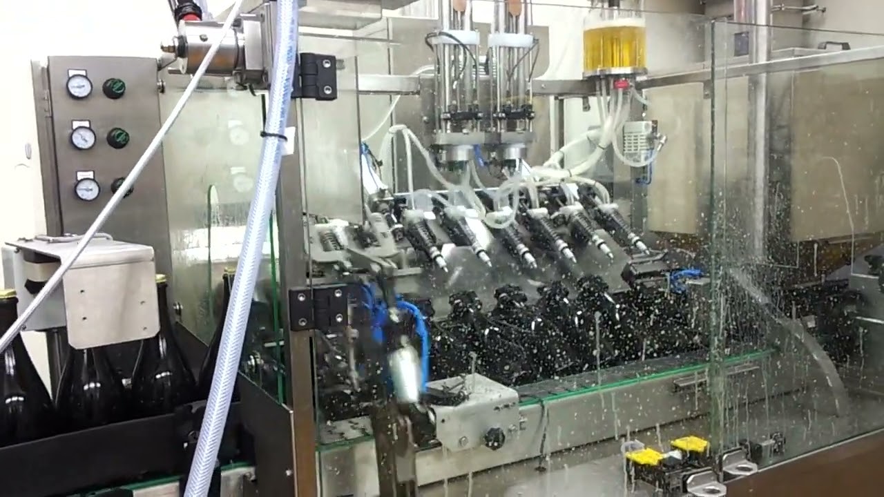Ligne de dégorgement automatique 1000bh / Automatic disgorging line 1000bh