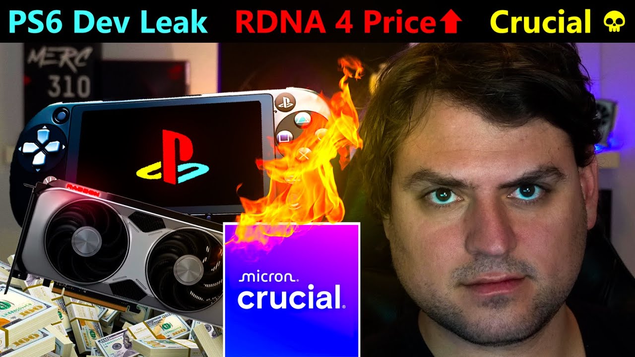 PS6 & PSSR2 Dev Update | AMD RDNA4 2026 Price Leak | Micron Kills Crucial DDR5 [November Loose Ends]