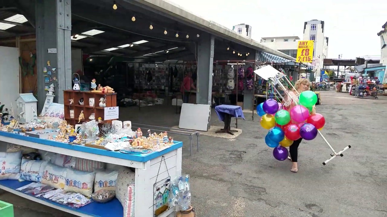 Felixstowe Sunday Market - VIDEO TOUR (Manning's Amusements, Suffolk)