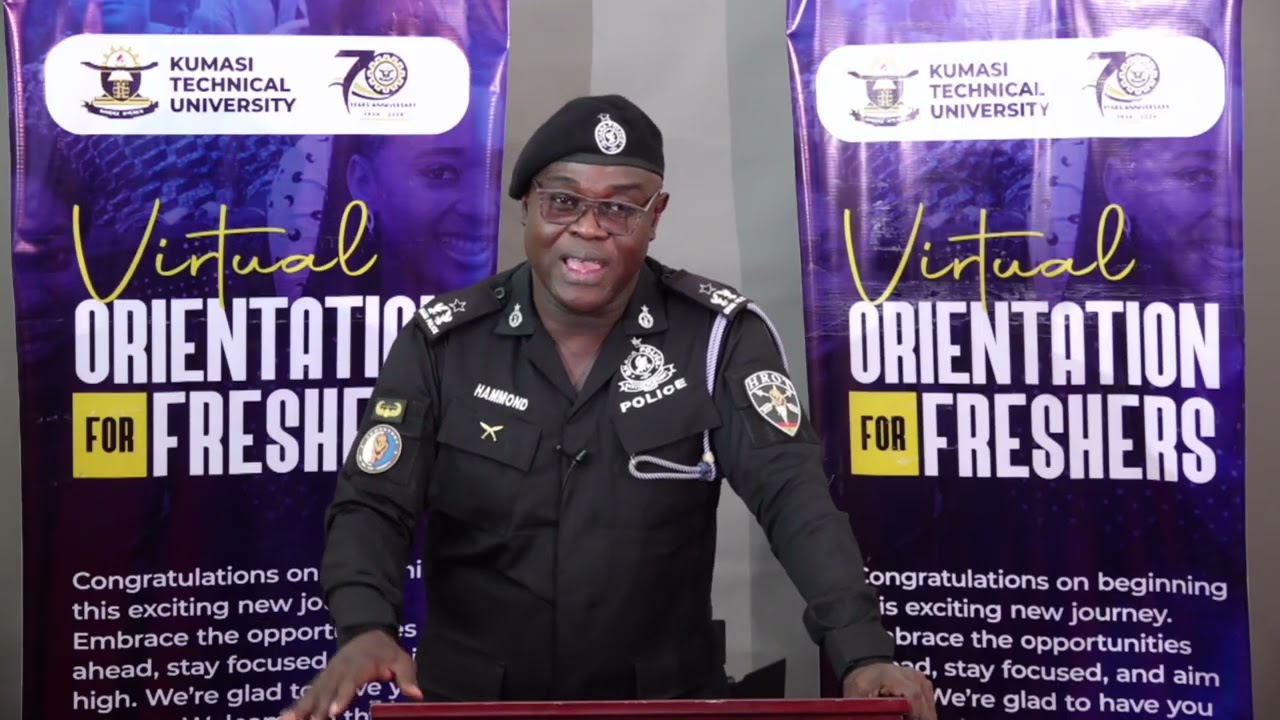 Chief Supt. Frederick Hammond Speaks on Law, Order & Student Security 🚔🎓