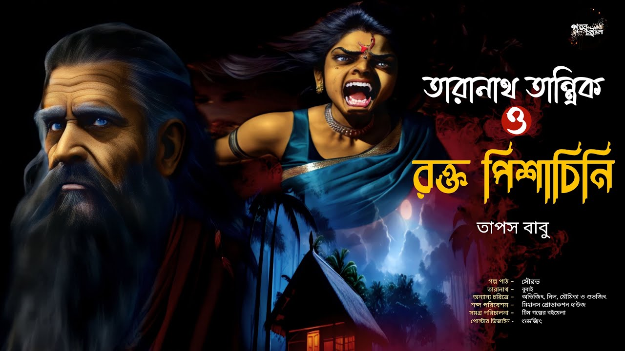 তারানাথ তান্ত্রিক ও রক্ত পিশাচিনী | Taranath Tantrik er Golpo | তাপস বাবু | Tantriker Golpo