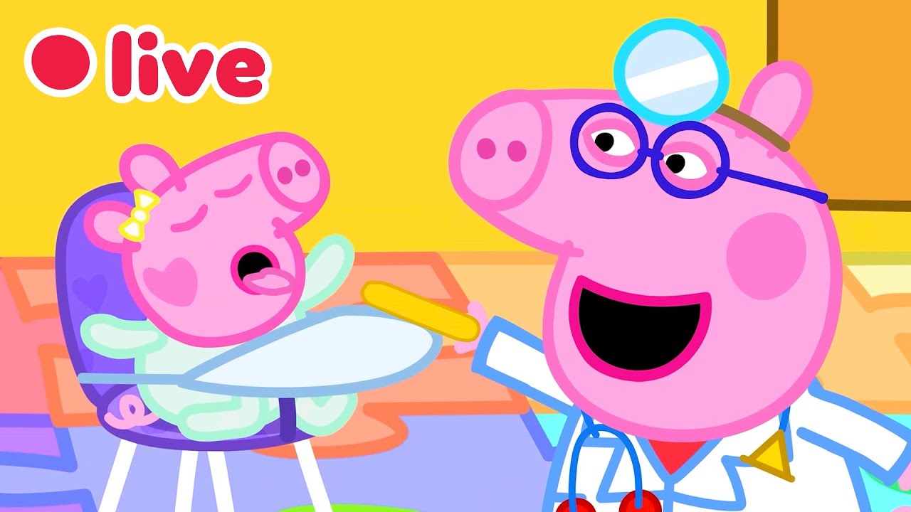 🔴 Peppa Pig BÉBÉ EVIE Épisodes EN DIRECT 🍼 Meilleurs Moments d’Evie! 🥹 Dessins Animés pour Enfants