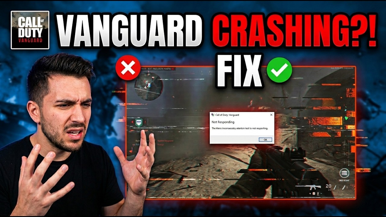 Fix Call of Duty Vanguard Crashing Issues | Full Tutorial