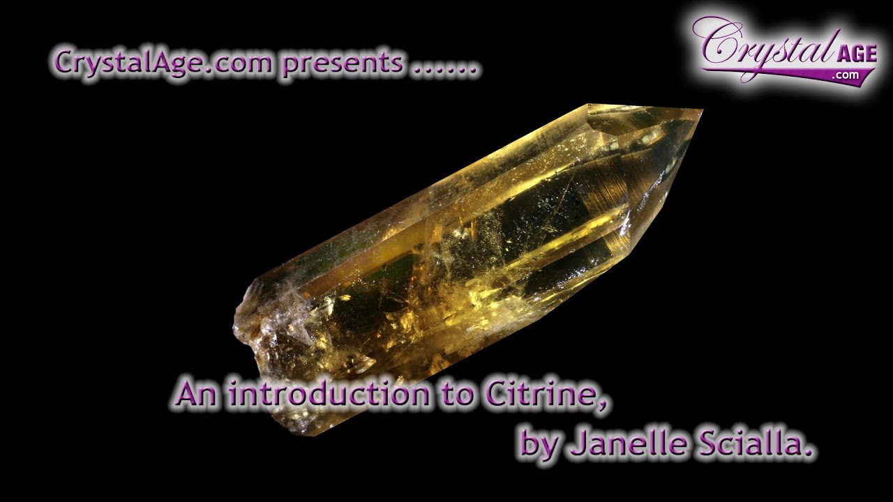Healing Crystals Guide - Citrine