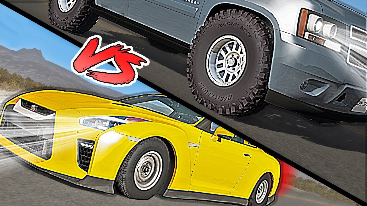Large VS Small Wheels #3 - BeamNG Drive