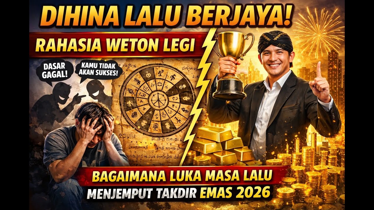 Dihina Lalu Berjaya! Rahasia Weton Legi Bagaimana Luka Masa Lalu Menjemput Takdir Emas 2026