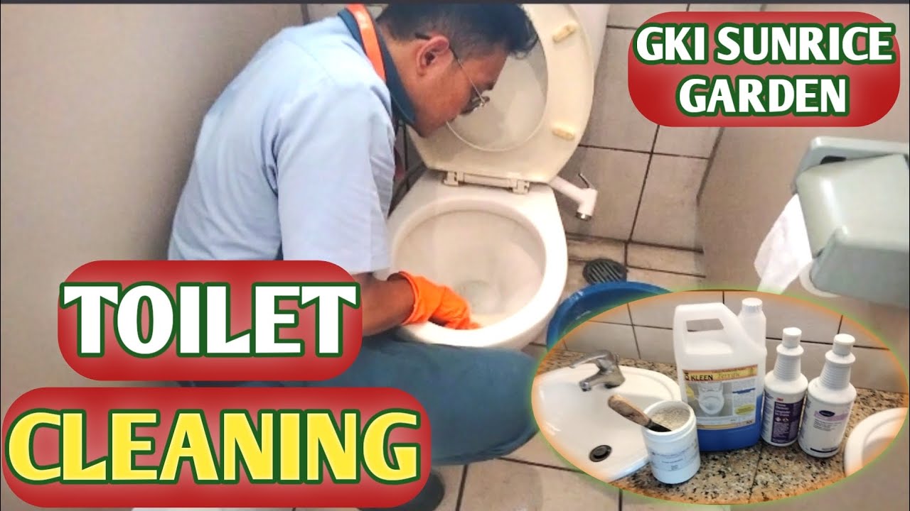 PEMBERSIHAN TOILET GKI JAKARTA 🛑 TOILET CLEANING 