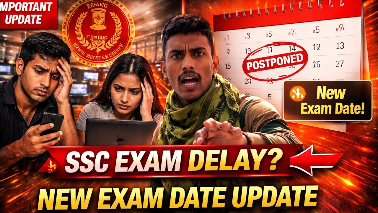 📢 Why SSC GD Exam 2026 Was Postponed New Exam Dates 📅 Telugu Full Explanation With Clarity #sscgd