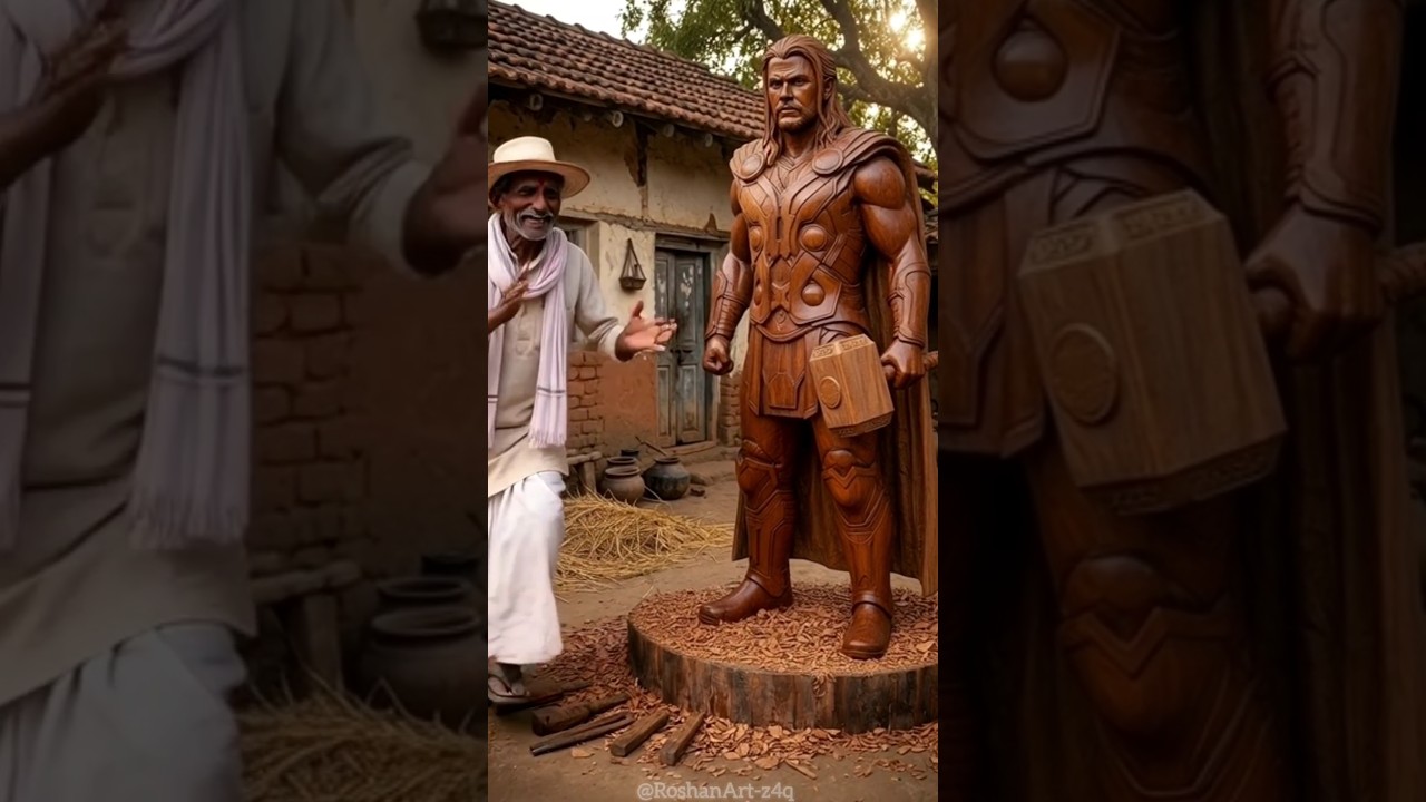 Thor Awesome Wood Art💯 
