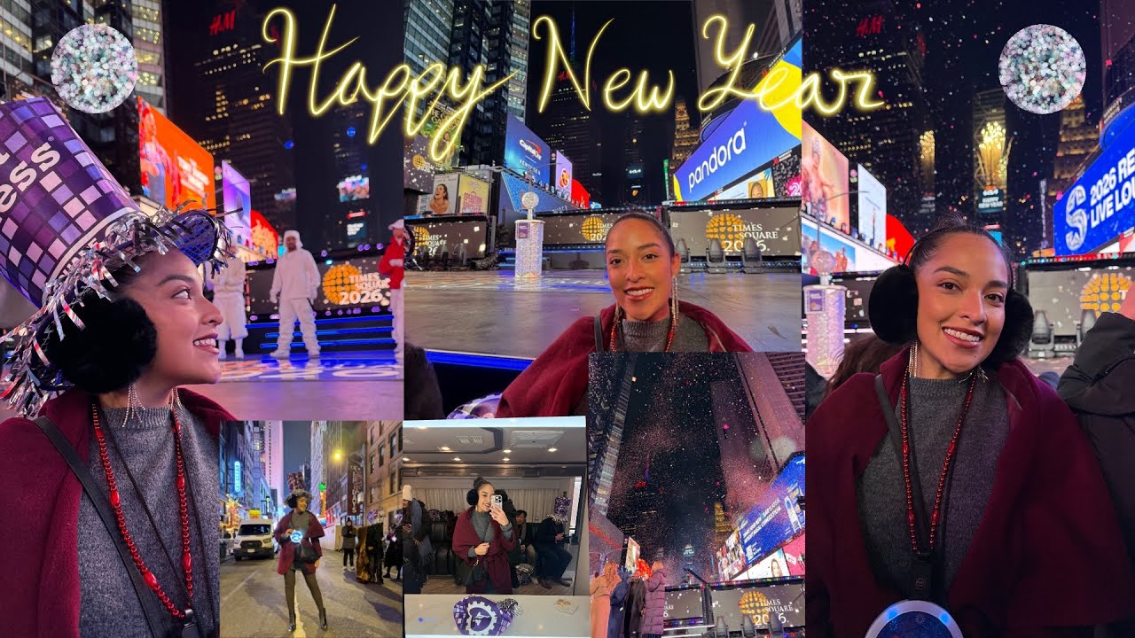 New Years Eve in Time Square (Audience for Dick Clark Rockin' Eve with Ryan Seacrest)