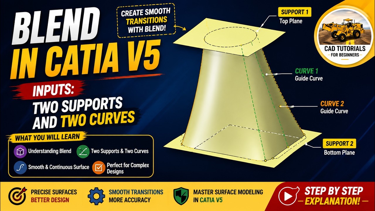 BLEND IN CATIA V5