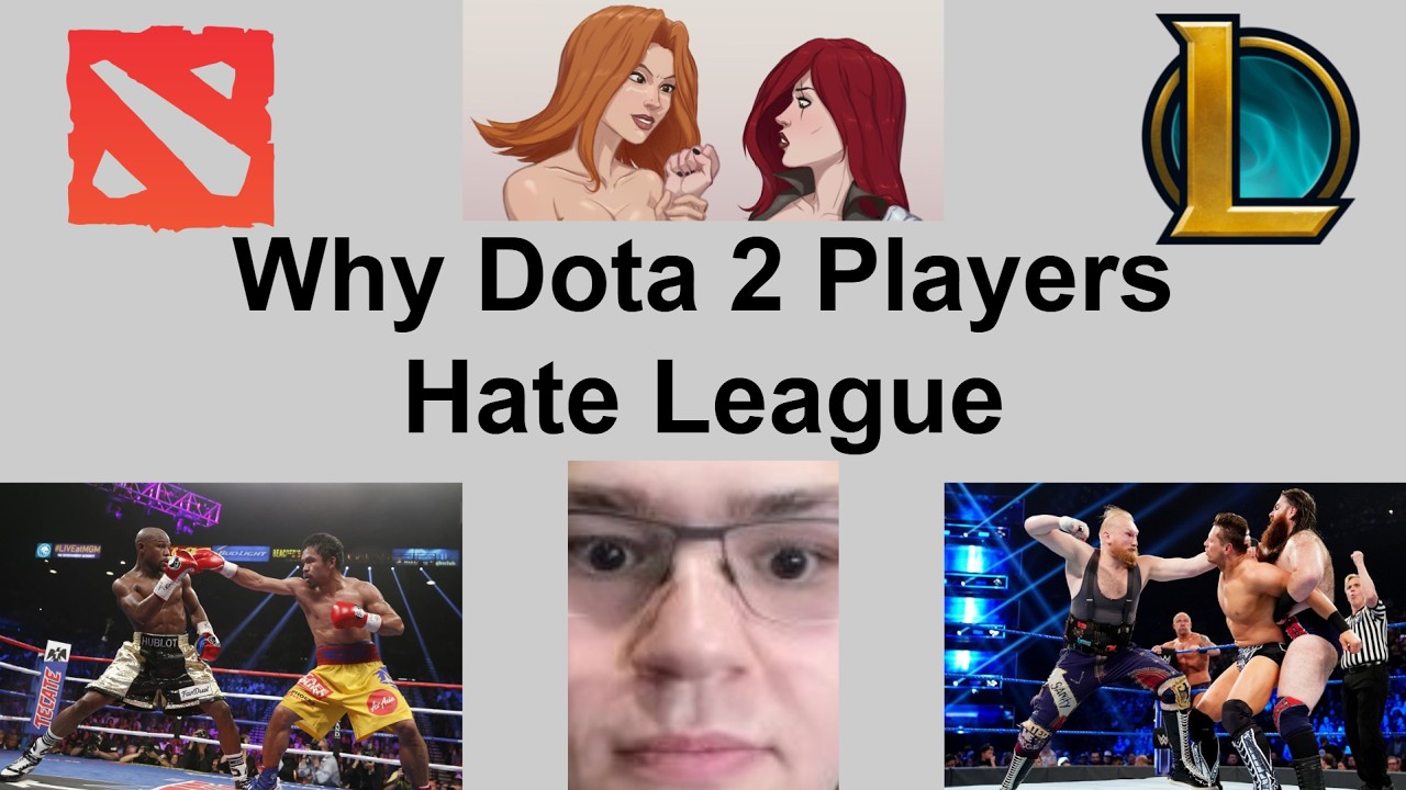 Why Dota 2 Players Hate League So Much