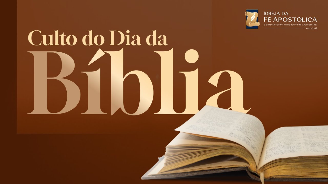 🔵 Culto do dia da Bíblia | 14/12/25