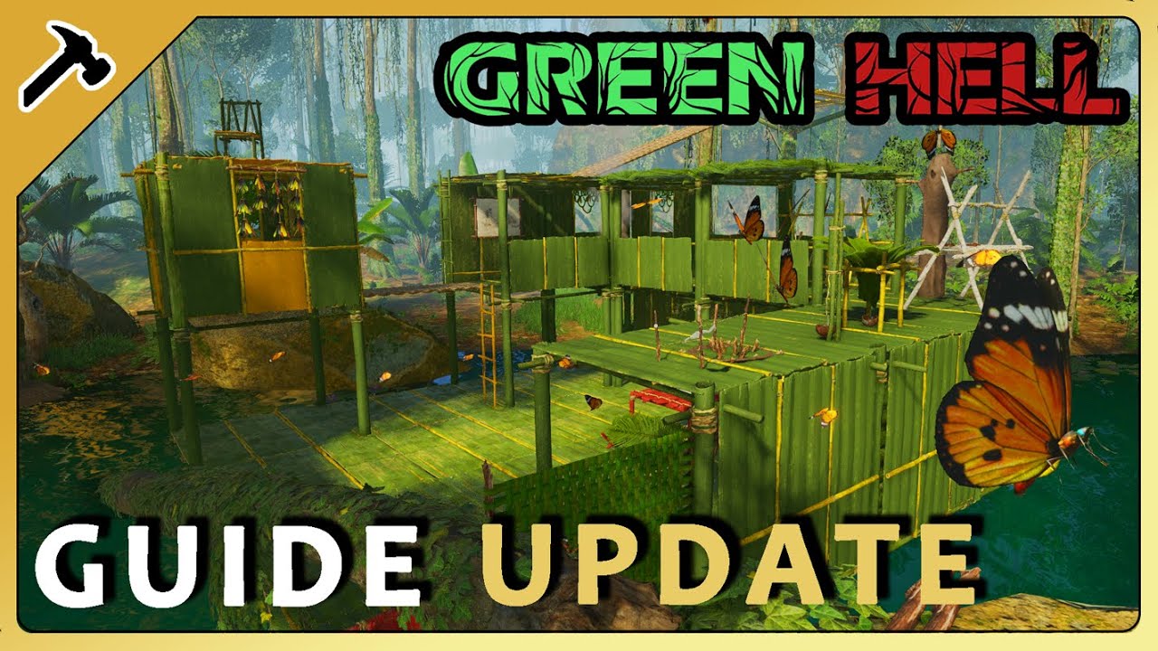 Гайд по усовершенствованию дома | Green Hell (сабы)