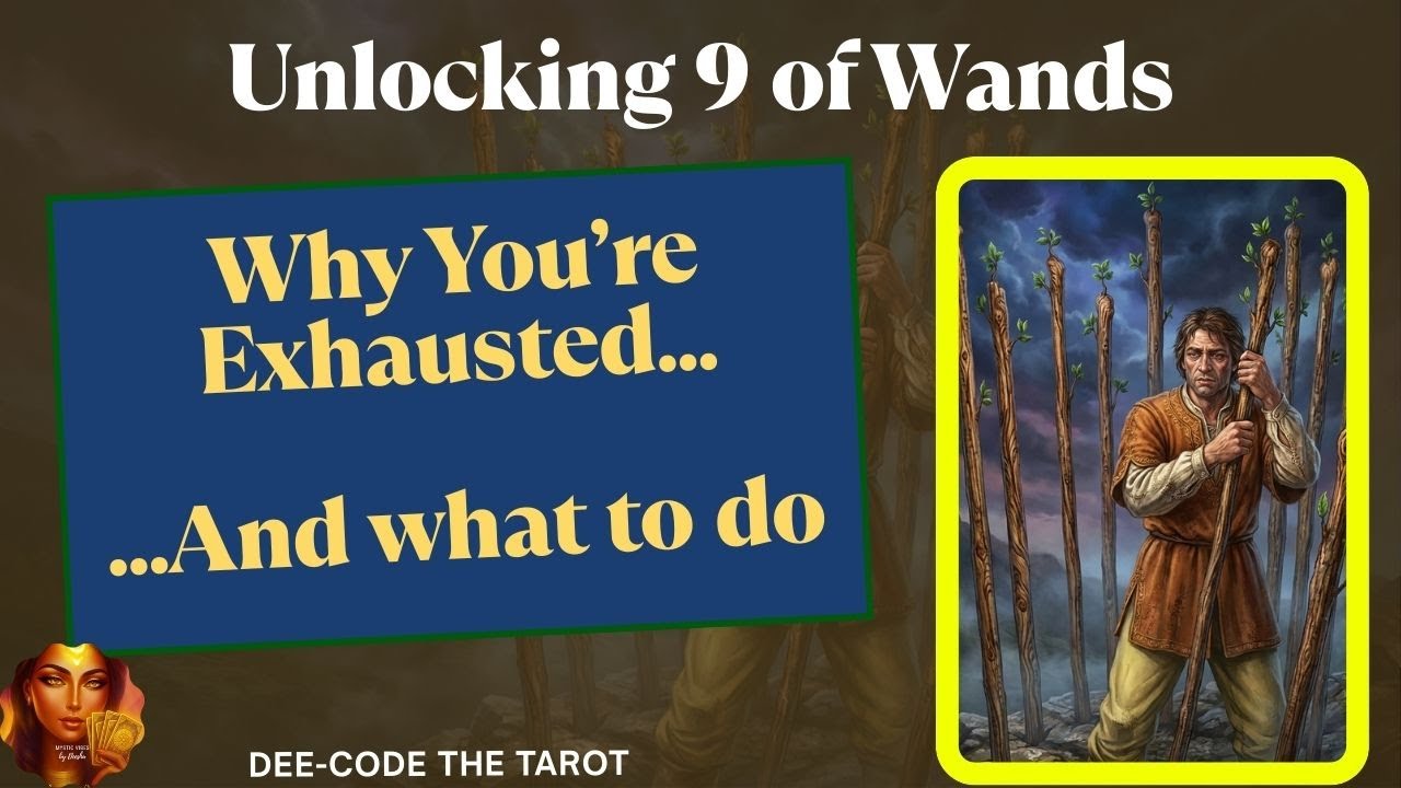 9 of Wands: Why You’re Exhausted (But Shouldn't Give Up) #TarotReading #tarottips