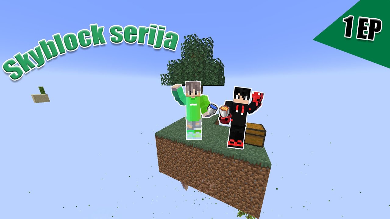 VISOKO MED OBLAKI! | Skyblock w/Tamli Ep 01