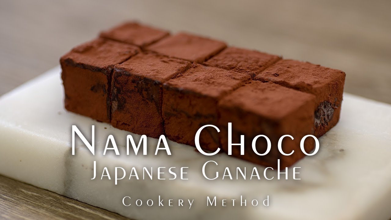 Nama Choco - Japanese Ganache -    How to make a smooth chocolate ganache.  Simple recipe!