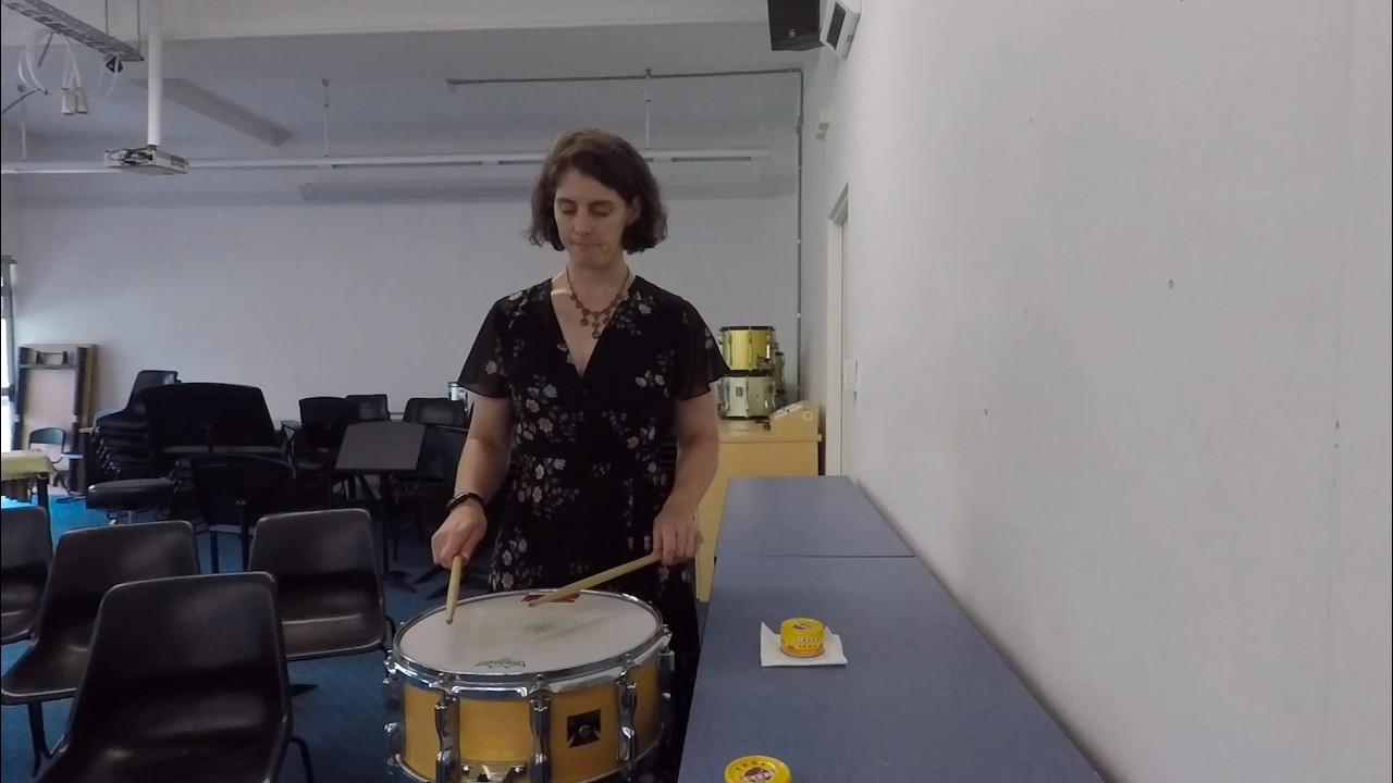 Perfect your drum aim with this cool hack