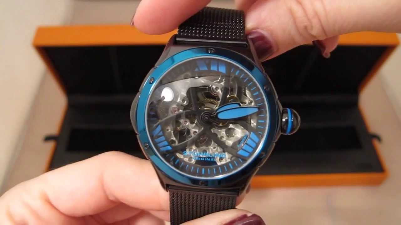 Обзор женских наручных часов Stuhrling Alpine Slalom Lady Automatic Skeleton 5AT.115951