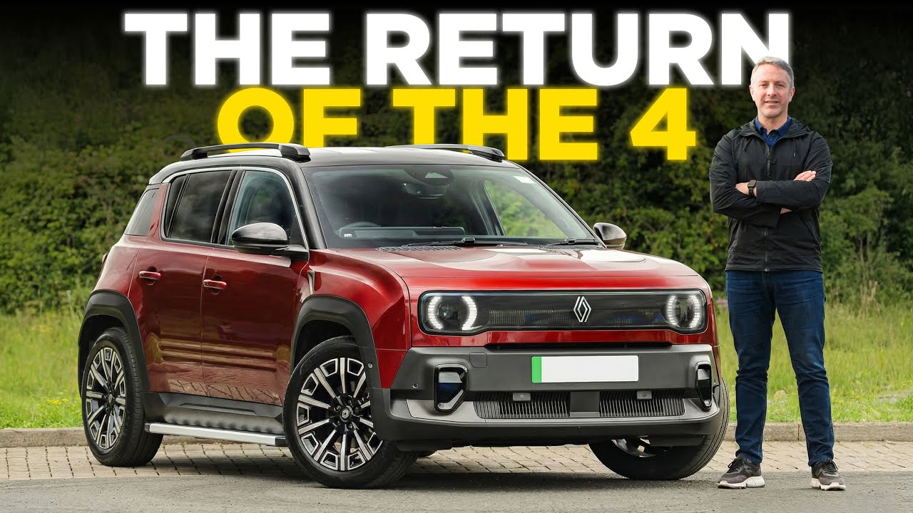 Обзор Renault 4 – оправдывает ли он свою репутацию? | Тест-драйв