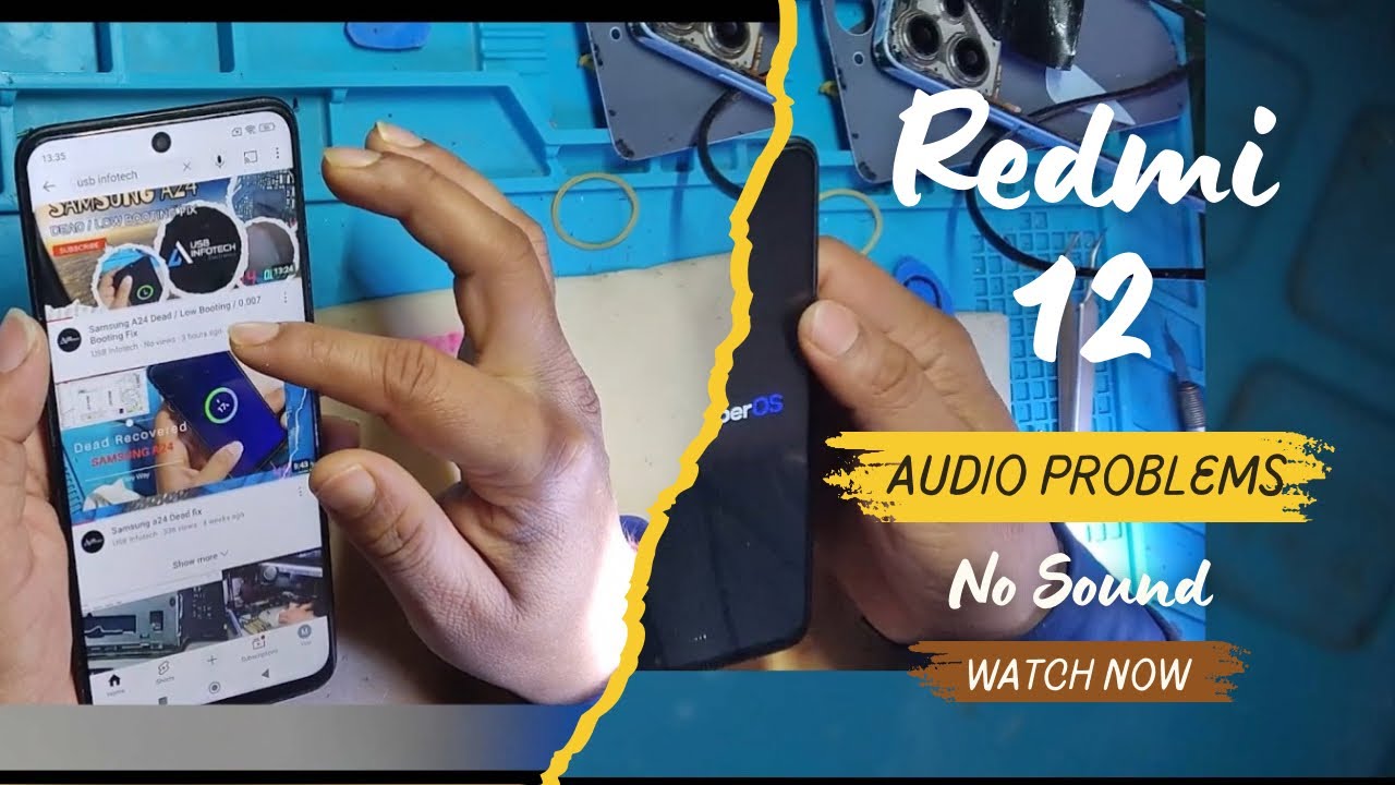 Redmi 12 no sound / no ring / no music