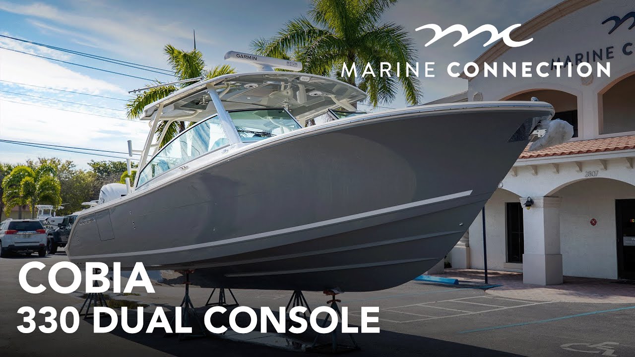 Cobia 330 Dual Console Overview: Elegant, refined, and ready for anything