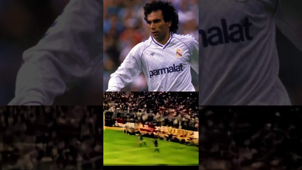 Fue Pichichi de la Liga con 38 goles.El mexicano Hugo S&aacute;nchez en Real Madrid en la temporada 89-90.
