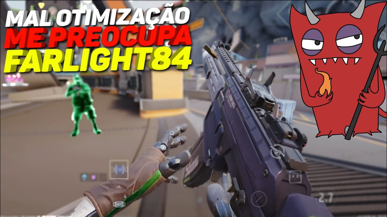 😏 PEGUEI UM PAL E TIVE QUE USAR | Farlight 84