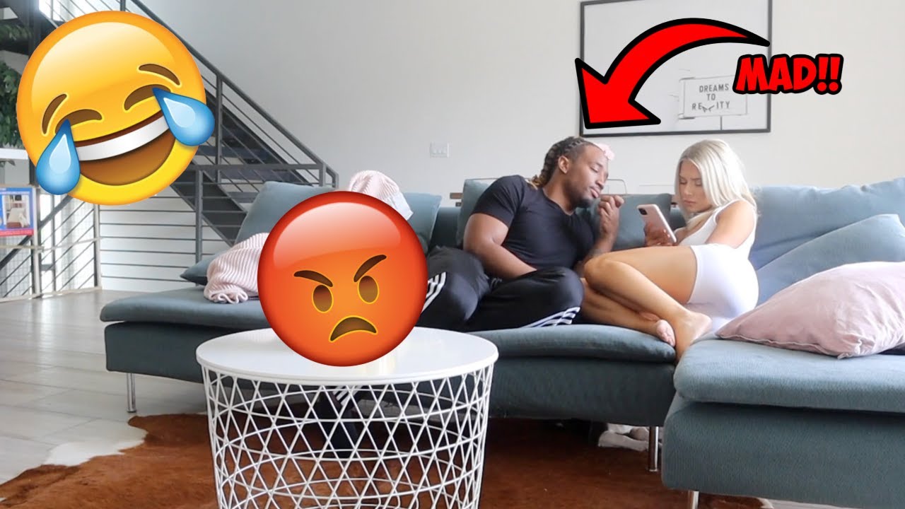 IGNORING MY BOYFRIEND! ** HE GETS VERY MAD**