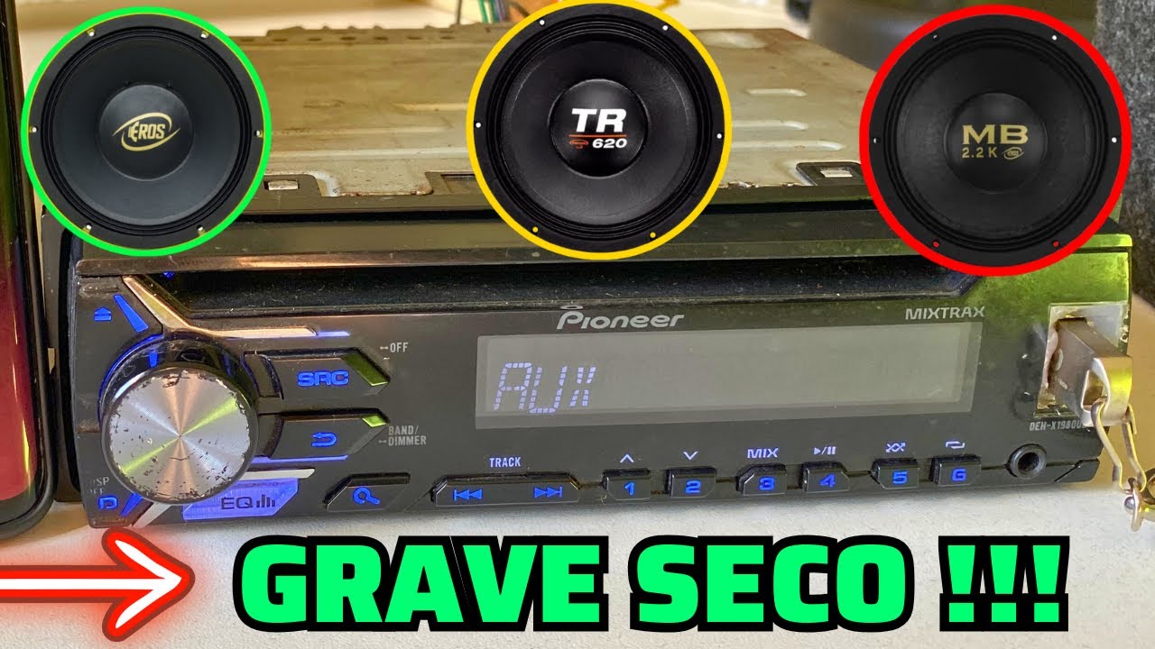 como regular o pioneer mixtrax para cone seco - FAÇA VC MESMO