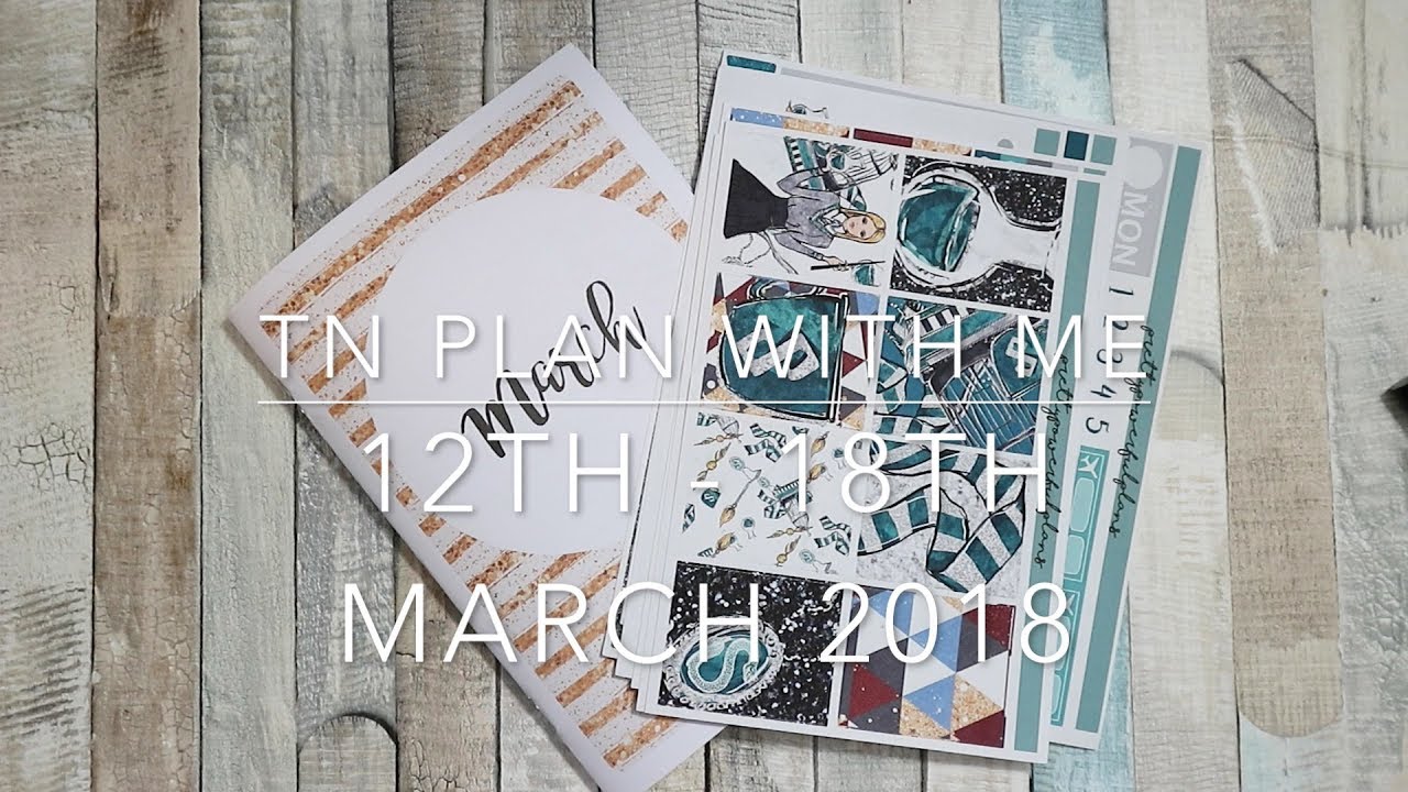 PLAN WITH ME | B6 ANNIEPLANSPRINTABLES | MARCH 12TH - 18TH 2018