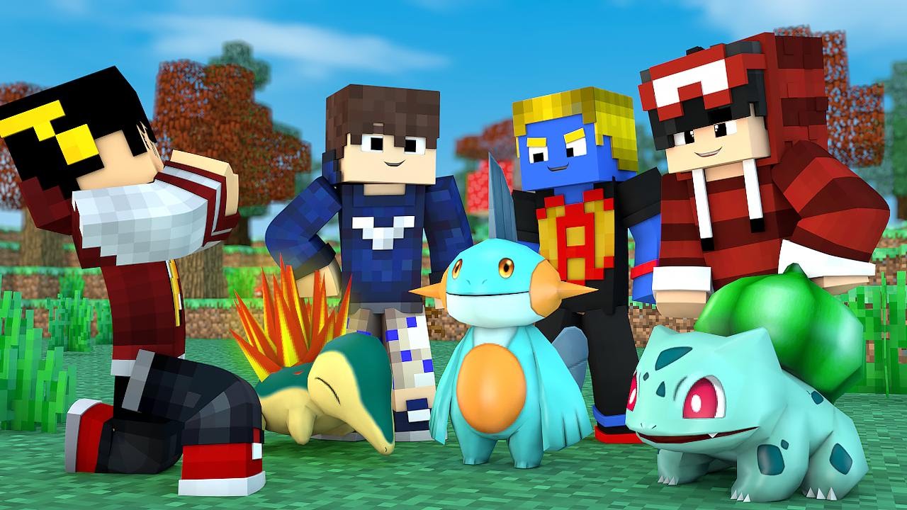 Minecraft: LIGA POKEMON #3 - Socorro ‹ AM3NIC ›