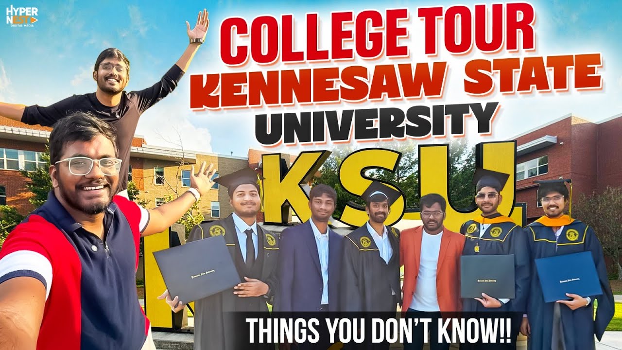 Kennesaw State University Campus Tour | Things You Didn’t Know! | Charan Onlive