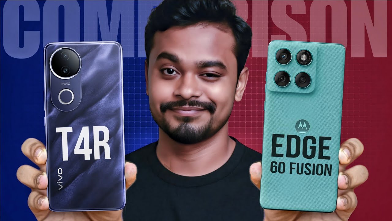 Vivo T4R Vs Motorola Edge 60 Fusion || Full Specs Comparison