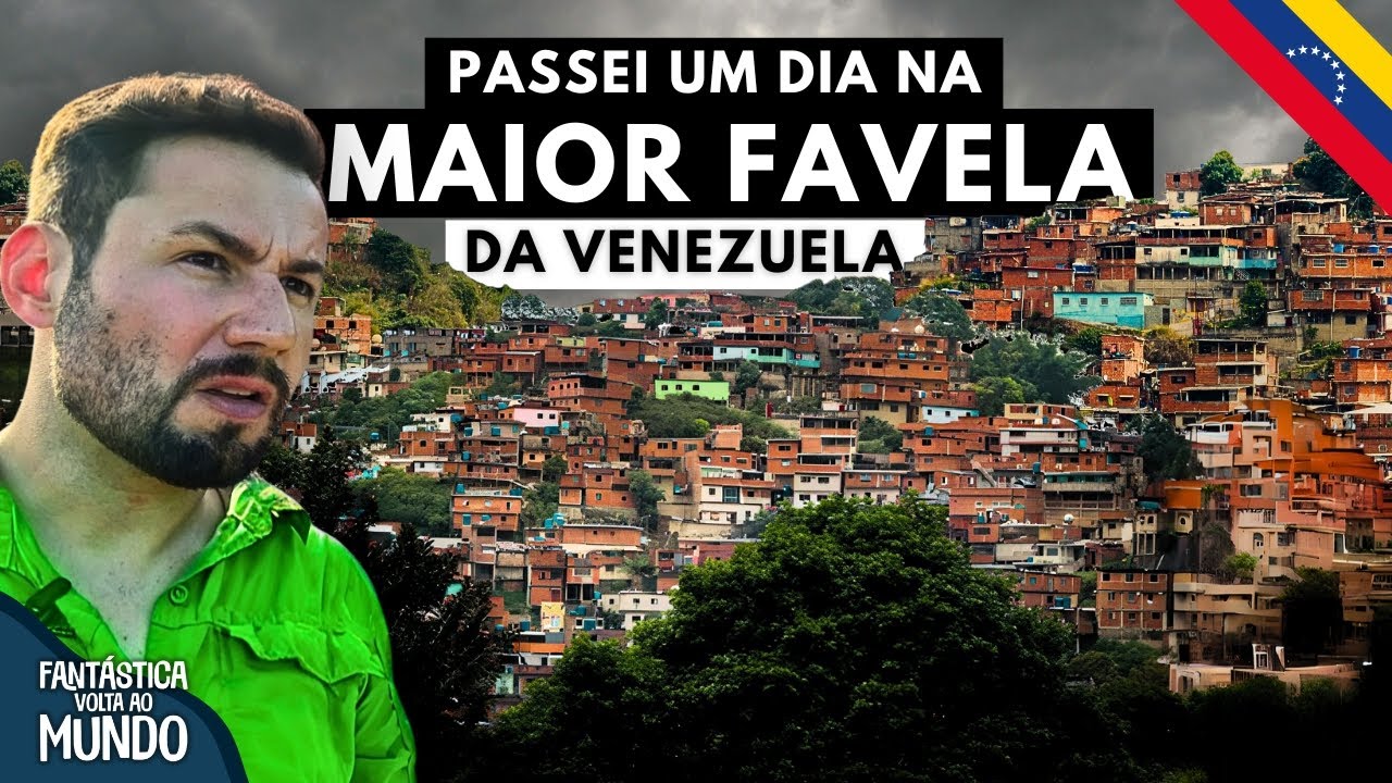 ENTREI NA MAIOR FAVELA DA VENEZUELA 🇻🇪