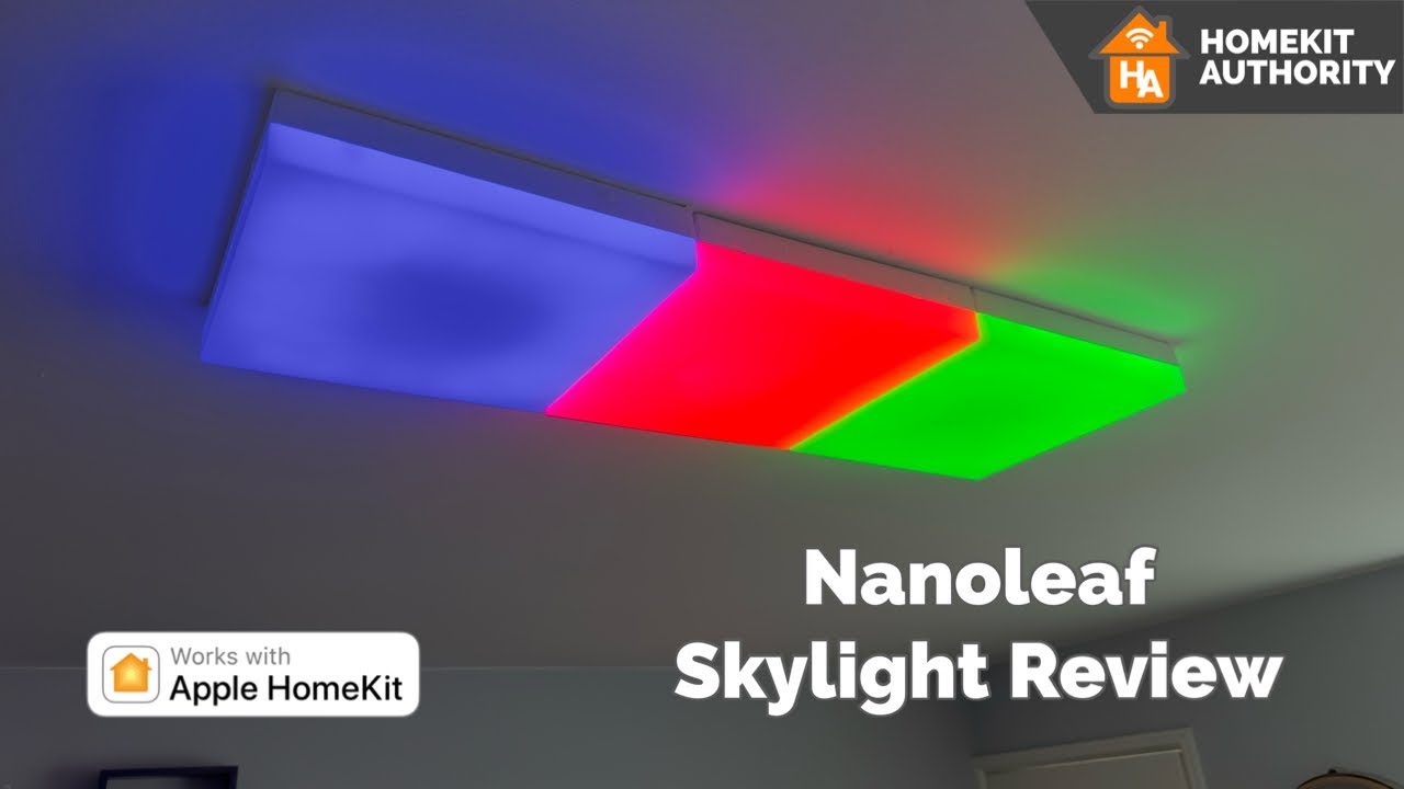 Обзор Nanoleaf Skylight — умного потолочного светильника HomeKit