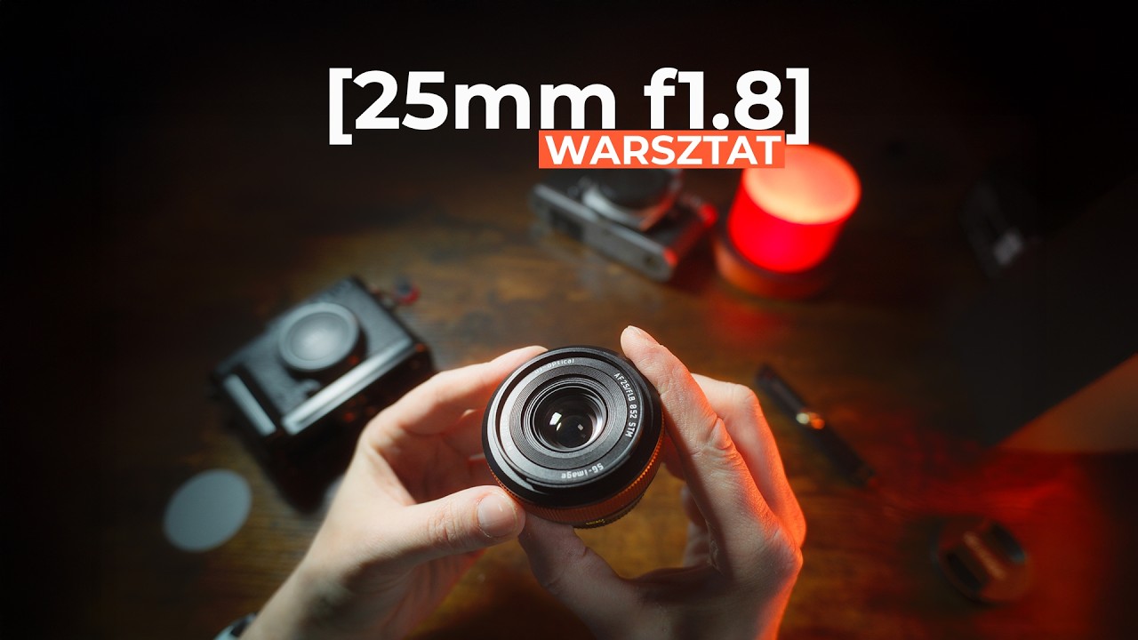 Idealny obiektyw na fotospacer? Unboxing SG-Image 25mm 1.8 (Fujifilm X)