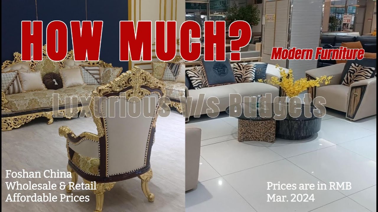 The Evolution of Modern Chinese Furniture Prices.