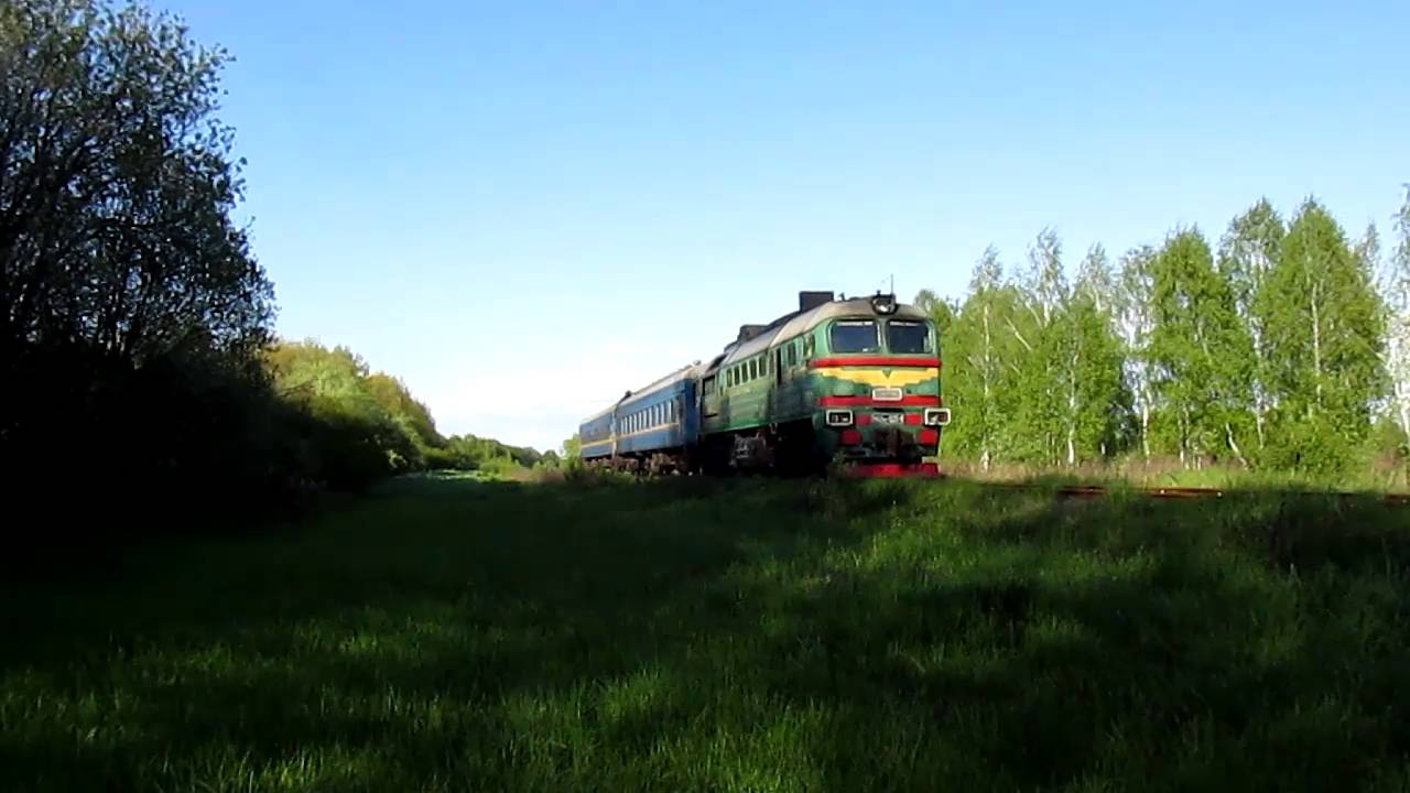 M62M-1225-1 с поездом № 962 Камень-Каширский — Ковель