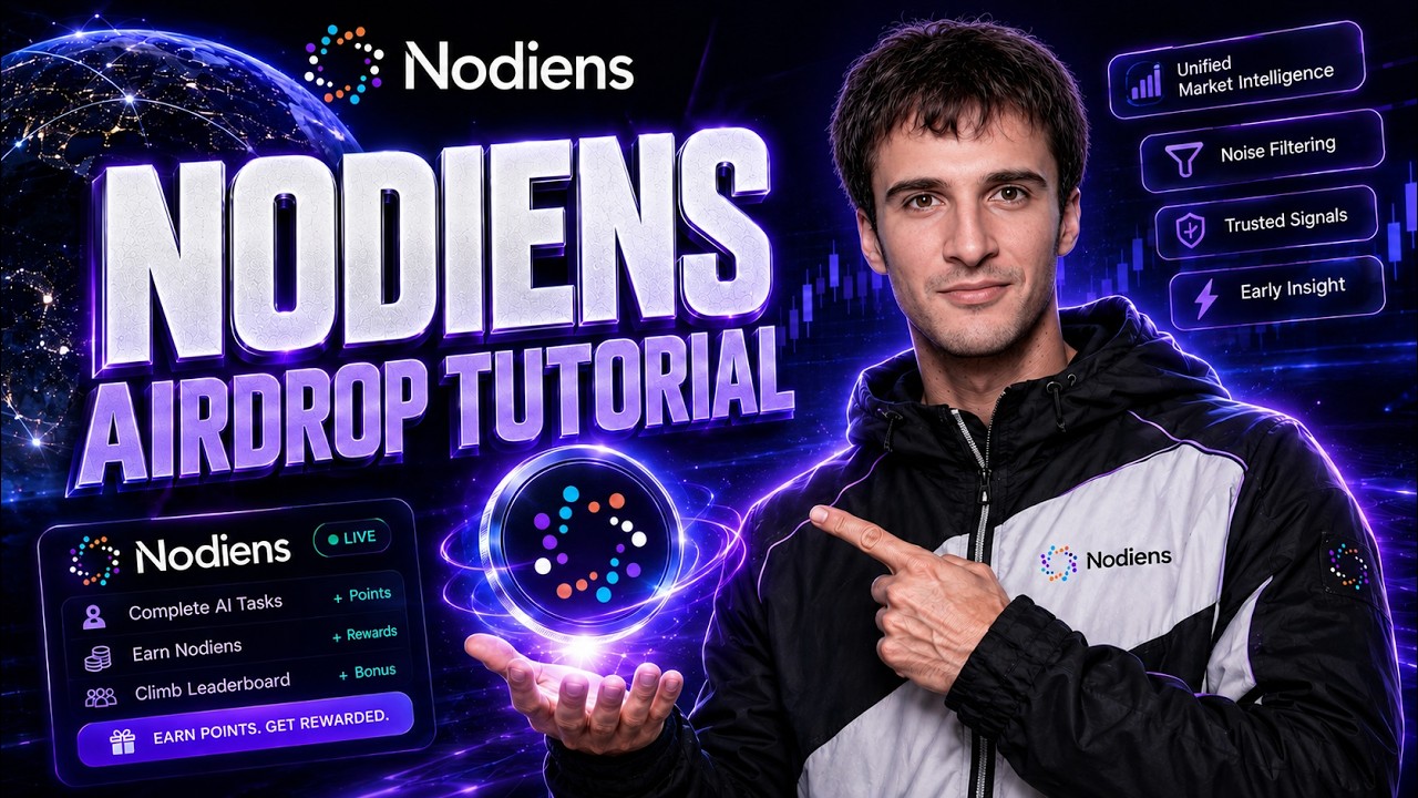 Nodiens Airdrop Guide [NEW FREE CRYPTO AIRDROP]