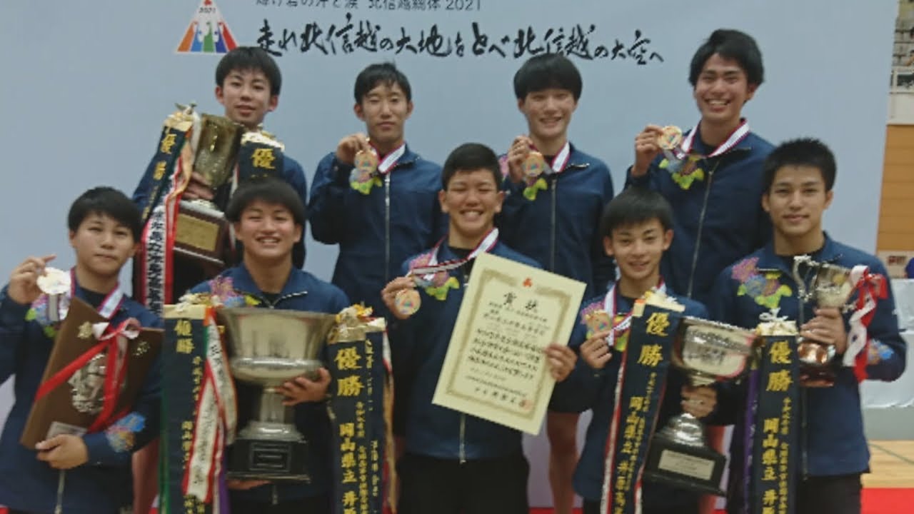 男子新体操オンライン選手権　インターハイ王者・井原高校が出場　岡山