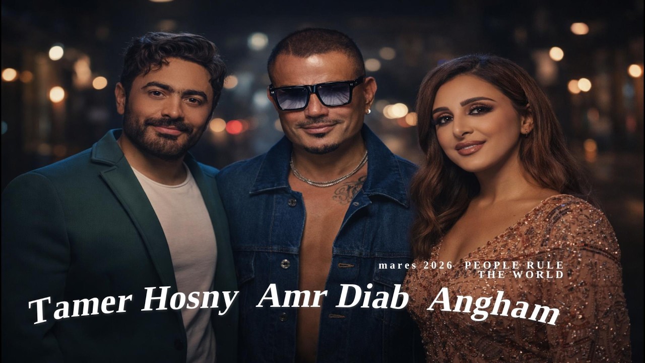 أقوى ديويتو حزين 2026 | عمرو دياب وتامر حسني وأنغام Amr Diab, Tamer Hosny & Angham (Remix)