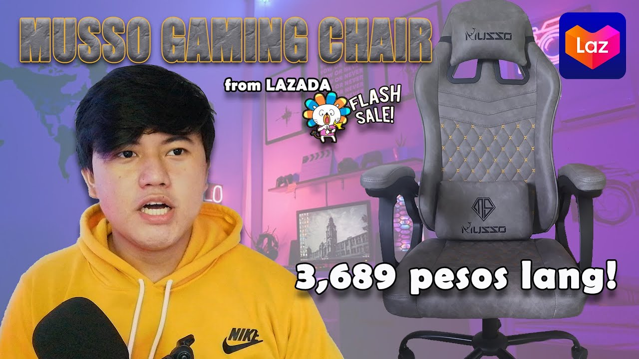 MUSSO GAMING CHAIR (Royal Series - PU Leather)  full and honest review