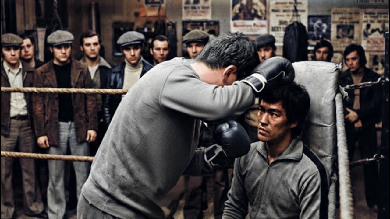 A heavyweight champion cornered Bruce Lee — the knockout was so fast that no one saw it.