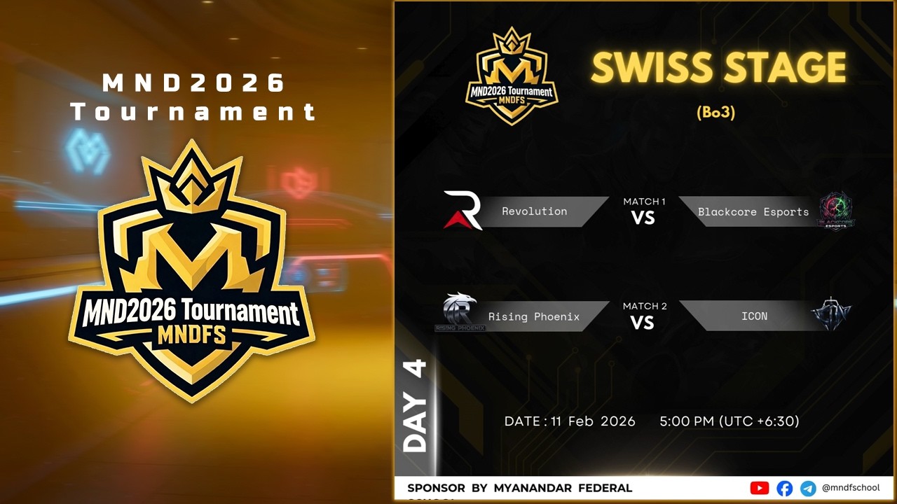 Swiss Stage | MLBB School Tournament