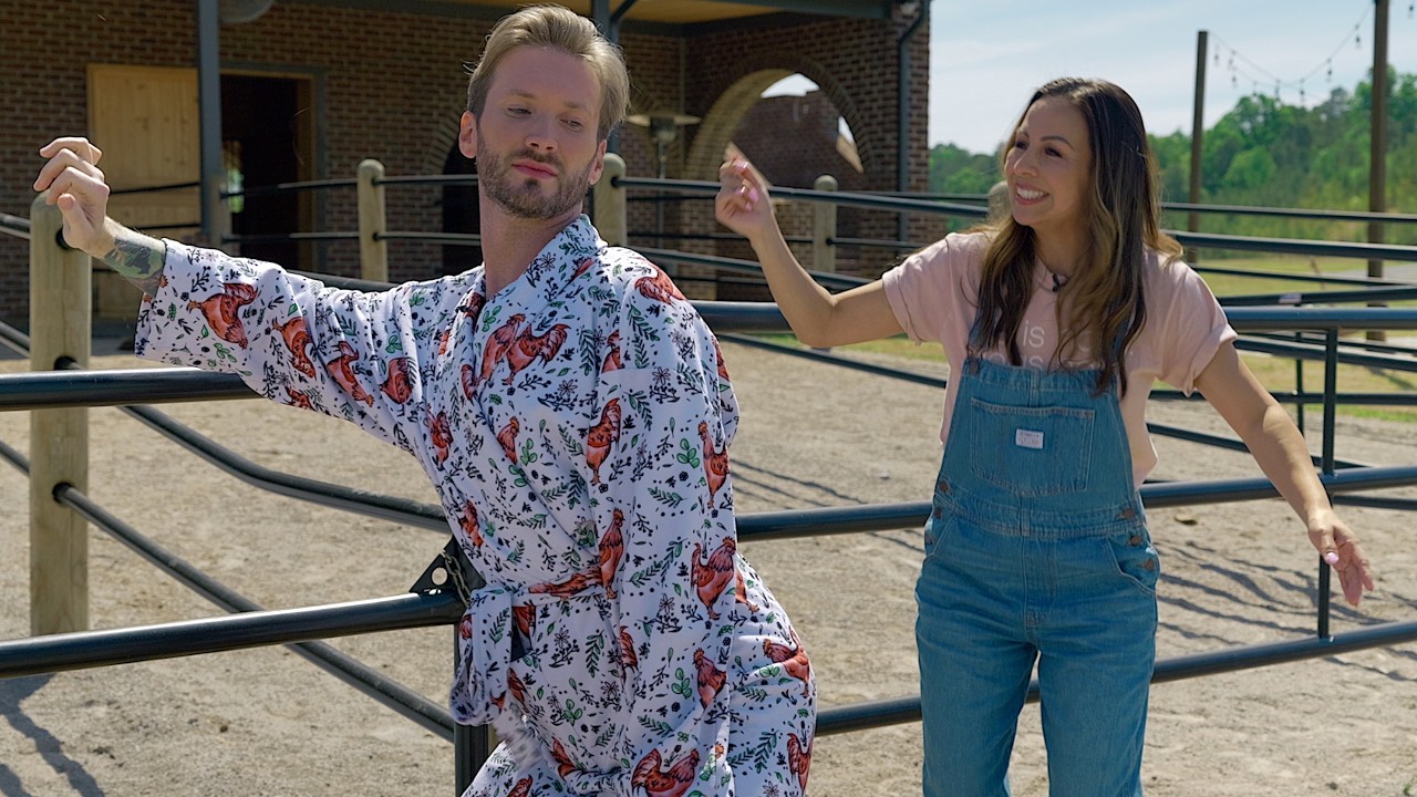 Anjelah Johnson Tried Peeing On Me... | Farm Chores w/ Matt Mathews