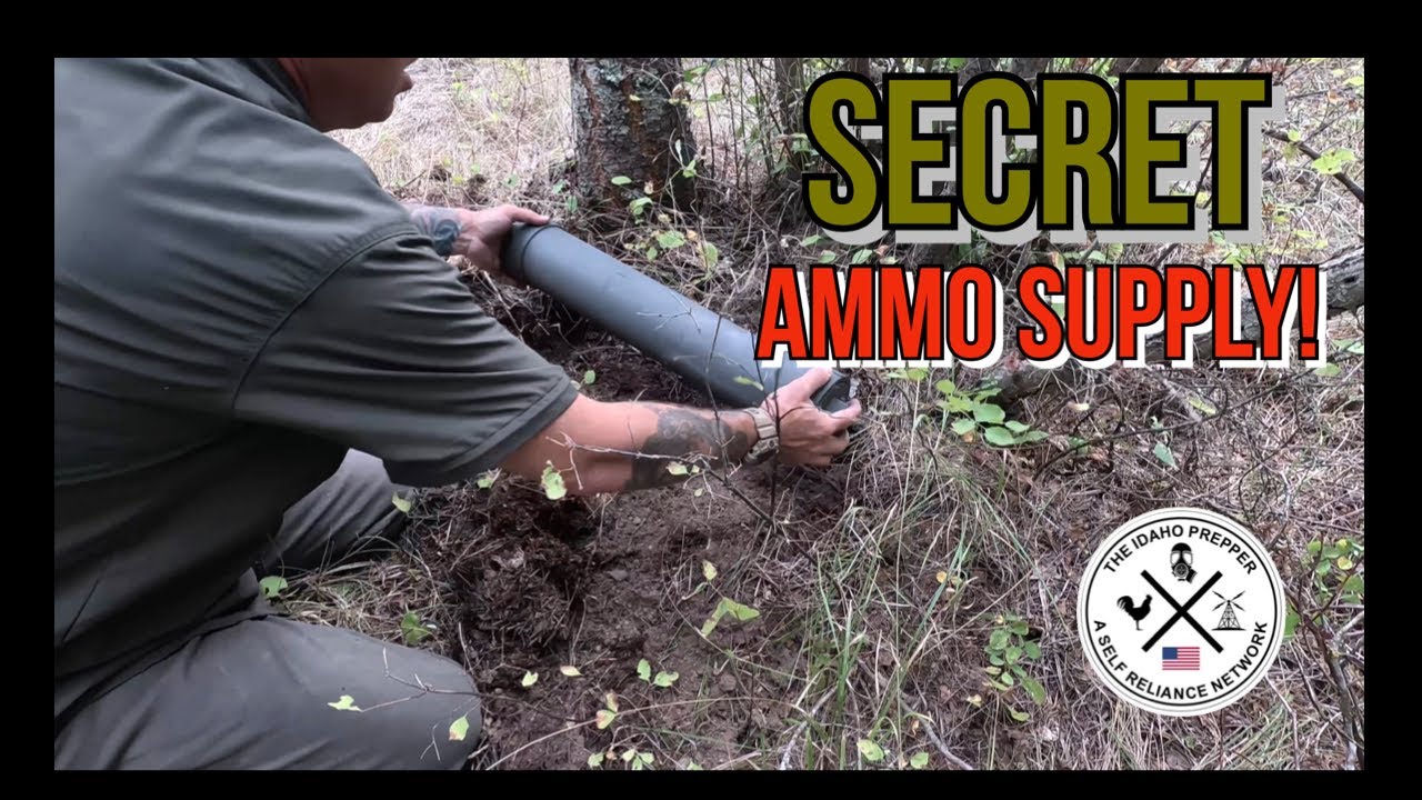 Best Way To Store Your Ammo Underground Before SHTF! Establishing Ammo Caches At The Bugout Location